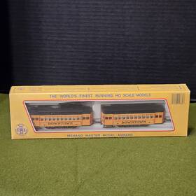 9384 Ihc 051108093814 Ho Scale Mehano Master Model Maker Downtowntrolley And Dummy Locomotive Set