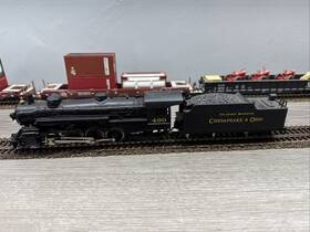 27003 Ihc Ho Scale 2-8-2 Steam Locomotive C&o Inch George Washington Chesapeake And Ohio