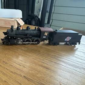 M516 Ihc Ho 1 87 2-6-0 Mogul Steam Locomotive C&nw Tender Dc Mpn