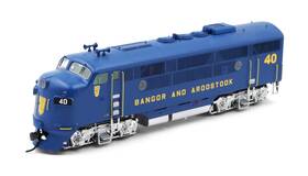 49127s-01 Intermountain Ho Bangor And Aroostook F3a Bar #40 - Dcc Sound