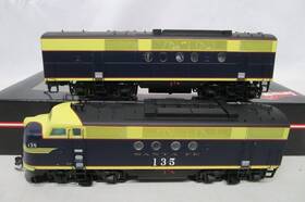 49201s-04 Intermountain Ho Atsf Santa Fe Cat Whisker Emd Ft Ab Locomotive Set Dcc Sound