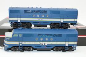 49225s-03 Intermountain Ho Mp Missouri Pacific Emd Ft Ab Diesel Locomotive Set Dcc Sound