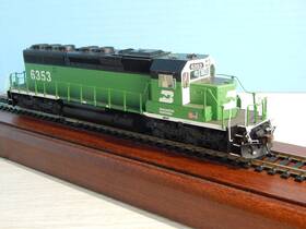49321-04 Intermountain Ho Burllington Norther Emd Sd40-2 Diesel Locomotive #6353