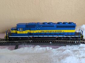 49324-02 Intermountain Ho Ic&e Iowa Chicago And Eastern Sd40-2 # 6416 Dcc