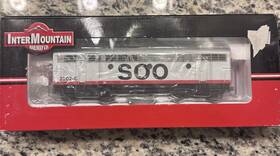 Intermountain 49581-04 Ho Emd F7b Diesel Locomotive Soo Line #2202-c Lnib