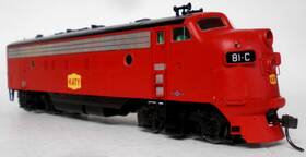 49952-04 Intermountain Ho Scale Dc/ Dcc Fp-7-a #81-c Missouri Kansas Texas