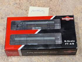 69006 Intermountain N-scale #69006 Ft A&b Units Baltimore And Ohio Locomotive #3 Analog