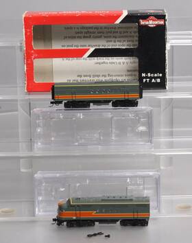69017-02 Intermountain N Scale Milwaukee Diesel Locomotives #38 Ex/box