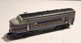 69109 Intermountain N Scale F3a Diesel Engine Central Of Georgia #903 Dcc