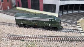 69221-02 Intermountain N Scale Pennsylvania Emd F7a Loco #9806 Dcc Pre-owned