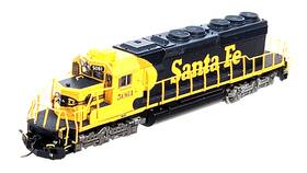 69320s-06 Intermountain N Emd Sd40-2 Santa Fe #5061 Dcc/sound Tested