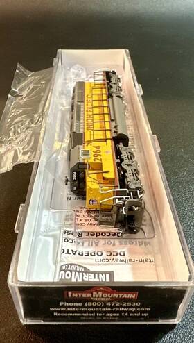69327d-03 Intermountain N Scale Sd40-2 Up #2964 Dcc