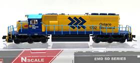 69343-01 Intermountain N Sd40-2 Ontario Northland # 1732 Ditch Lights Led