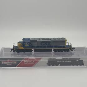 69366s-02 Intermountain N Scale Dcc Sound Equipped Csx Sd40-2 #8833