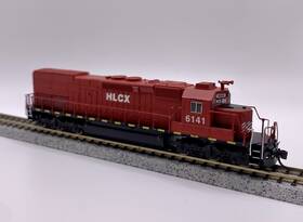 69418-01 Intermountain N Scale Hlcx #6141 Sd40t-2 Tunnel Motor Decoder Ready