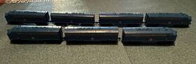 Intermountain 844201071656 7 Nscale Emd F7a And F7b Locomotives Missouri Pacific Jenks Blue Dcc