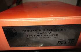 17096-1 Iron 17095-1 Horse By Precision Scale Co.#17096-1 2-6-6-4 N&w Class A With Auxiliary Tender
