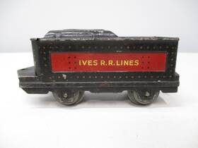 Ives 1661t Train No Tender 4w Litho Irvington Prewar O Gauge X7084