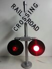 Jcl811slb Railroad Crossing Signal Realistic Flashing Bulb Lights Model