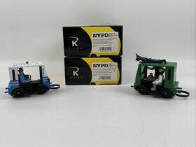 K2628-16a K-line 040369320012 O Gauge Nypd Speeder 2-pac One Powered Dummy