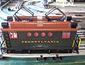 6-21267 K-line 621267 Pennsylvania Boxcab Electric Locomotive With Horn Exc