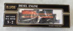 K-2331 K-line O Gauge Great Northern S-2 Switcher Locomotive