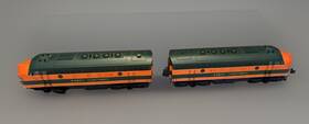 K-25332 K-line K25332 Great Northern Railway F7 Aa Diesel Engines Tested Exe