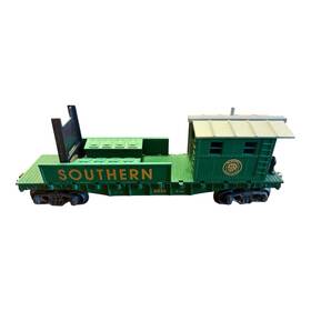 K-6858 K-line Trains Southern Classic Boom Car. O/027 Gauge. Great Condition