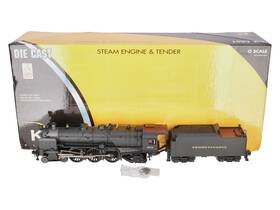K3380-3876cc K-line O Gauge Prr K4s Steam Locomotive And Tender #3876 With Tmcc Ln