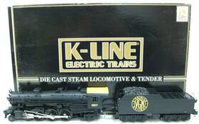 K3399-0002s K-line O Gauge Virginian Pacific Steam Locomotive With Tmcc #1907 Ln K3399-0002s K-line O Gauge Virginian Pacific Steam Locomotive With Tmcc #1907 Ln