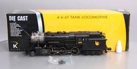 K3419-0227cc K-line O Central New Jersey 4-6-6t Tank Engine #227 Ex/box