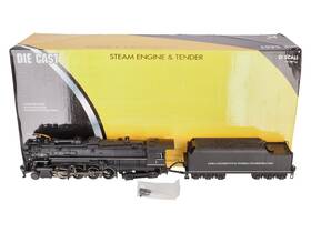 K3699-0001cc K-line Lima Demonstrator 2-8-4 Berkshire Steam Loco And Tender #1 Ex