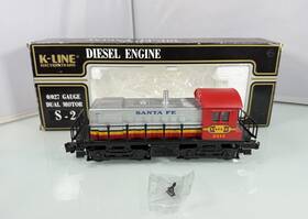 Mdk2313 K-line Vtg O O27 Gauge Santa Fe S-2 Dual Motor Diesel Engine Locomotive