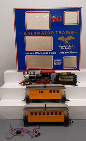 18603 Kalamazoo Lgb G Gauge Train Set 1989 Denver And Rio Grande Ex/box