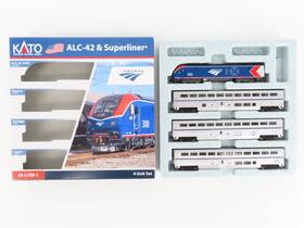 10-1788-1 Kato N Scale Amtrak Acl-42 Diesel With 3 Passenger Car Set 10-1788-1 Kato N Scale Amtrak Acl-42 Diesel With 3 Passenger Car Set