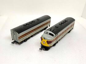 106-0401 Kato N Scale Erie Lackawanna F7 A/b Diesel Locomotive Set