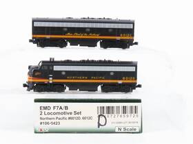 106-0423 Kato N Scale Np Northern Pacific F7 A/b Diesel Locomotive Set