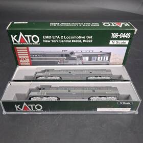 Kato 106-0440 N-scale Emd E7a New York Central 20th Century Limited #4008 #4022