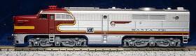 106-0502 Kato N Scale Alco Pa-1 And Pb-1 Warbonnet Locomotives Santa Fe With Dcc/sound
