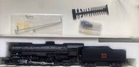 126-0106 Kato N-scale 2-8-2 Heavy Mikado Steam Engine Burlington Cb&q #5514 Mtl Couplers