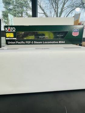 126-0401-ls Kato N Scale 126-0401 With Esu Loksound Up Fef-3 Steam Locomotive #844 Needs Repair