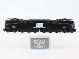 137-2024 Kato N Scale Pc Penn Central Gg1 Electric Locomotive #4923 - Dcc Ready