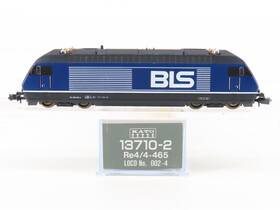 13710-2 Kato N Scale Bls Bern-lotschberg-simplon Re4/4 Re465 Electric #002-4 13710-2 Kato N Scale Bls Bern-lotschberg-simplon Re4/4 Re465 Electric #002-4