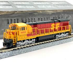 176-0941 Kato 176-094 Santa Fe Kodachrome Ge C30-7 Diesel Locomotive 8013 Dcc N Scale