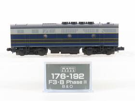 176-192 Kato N Scale B&o Baltimore And Ohio F3b Phase Ii Diesel Locomotive