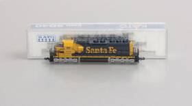 176-202 Kato At&sf Emd Sd40 Diesel Engine #5018 Ln/box