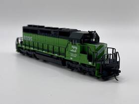 176-203 Kato N Scale Emd Sd40 Bn #6335 Burlington Northern Locomotive Ex Cond