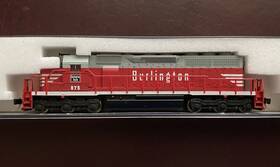 176-20n Kato N Scale #176-20n Sd40 Burlington Cb&q #875 - Lnib