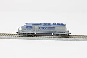 176-20s Kato N Scale Sd40 Diesel Locomotive Csx Transportation #8485 Dc