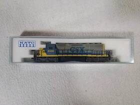176-20t Kato N Gauge Emd Sd40 Diesel Locomotive Csx 8488 Tested